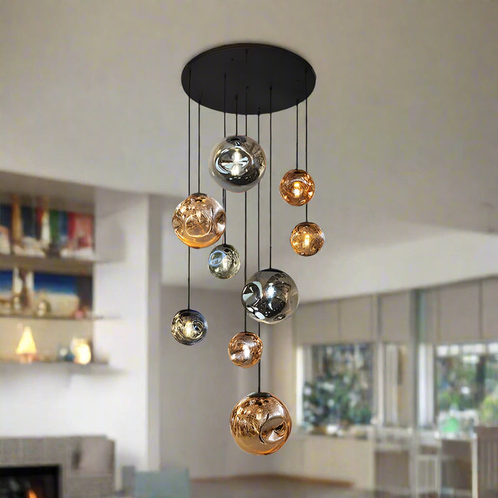 BEAMX 9 Ball Pendent Light
