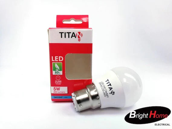 Titan LED Lamp A60 9W B22 6500K