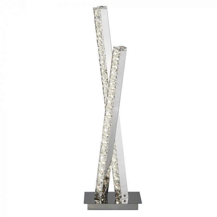 Glass Crystal Effect Floor Lamp