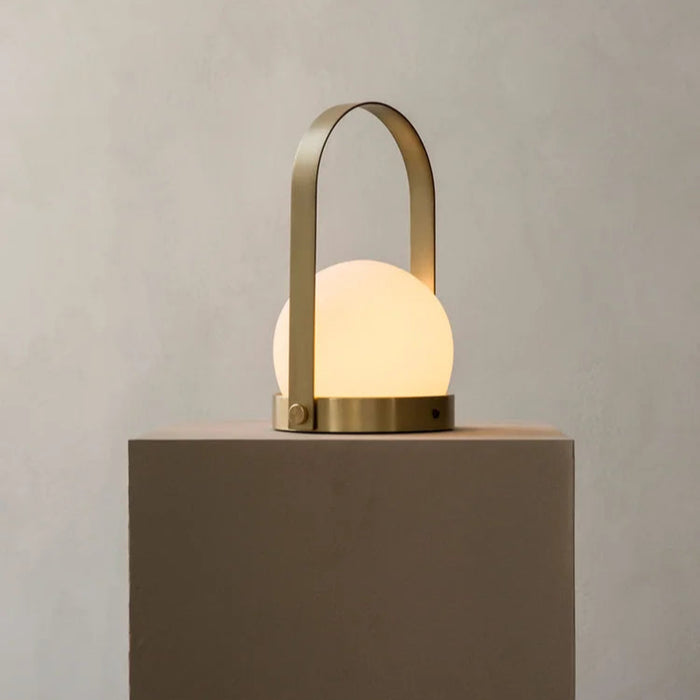 Gold Plated LED Table Lamp 3 Color Available – 12W, D135×H245mm