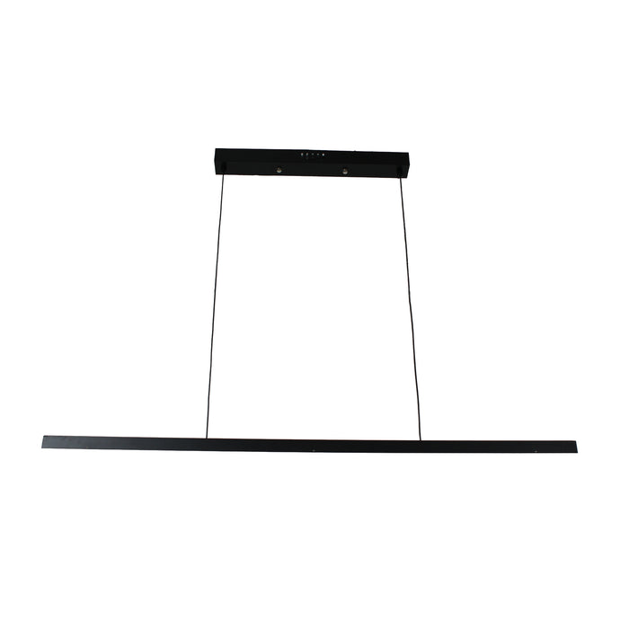 ELEGANCE Modern Design Black 100cm LED Horizontal Pendant Light
