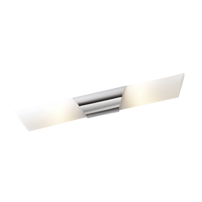 LOXE Chrome E14-40W Opal White Bathroom Light/Mirror Light