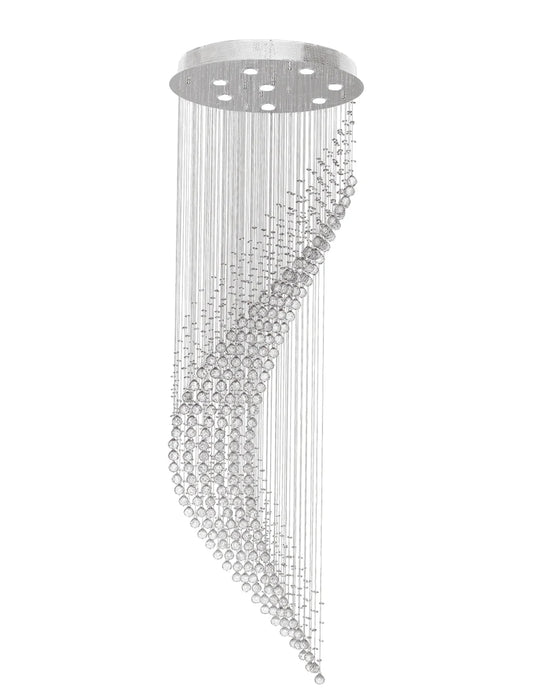 ELIZABETH 1M Crystal Ball Designable Chandelier