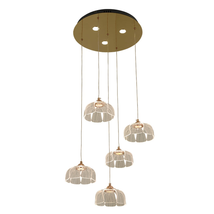 Modern Design LED Golden Base:450mm