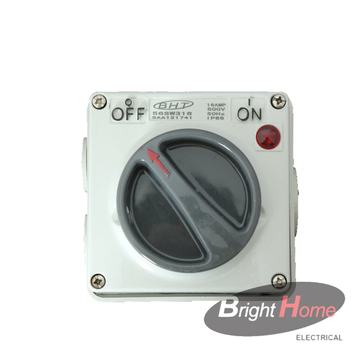 IS56 Switch 3phase 16A IP66
