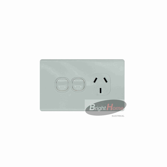 Single Extra Switch Horizontal White