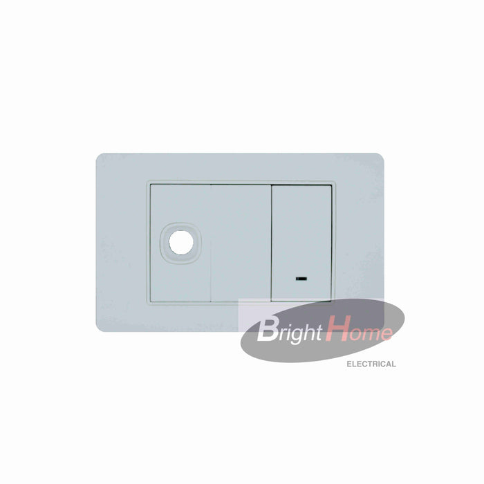 Titan Permanent Terminal Outlet WHITE