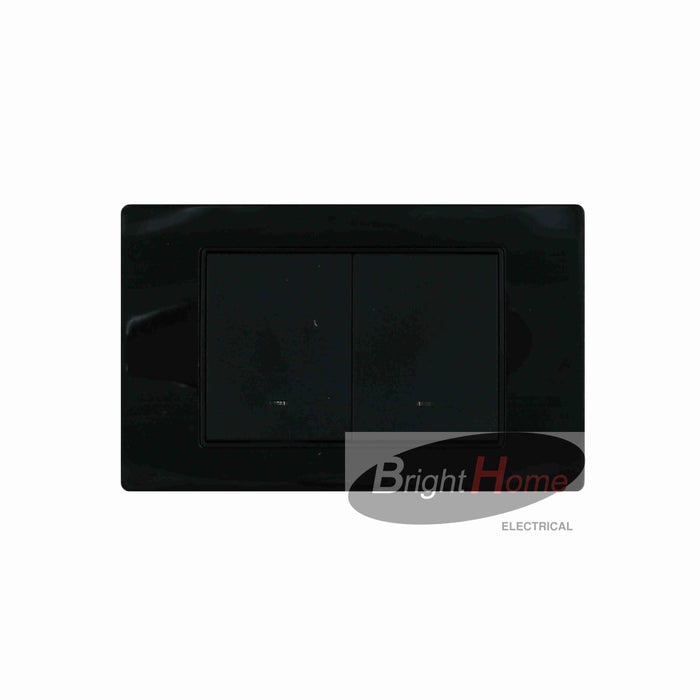Titan 2 Gang Swtich Black