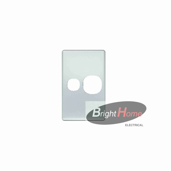 Slim Single PowerPoint vertical cover only Silver