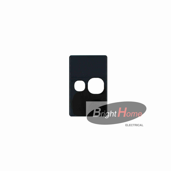Slim Single PowerPoint vertical cover only Black