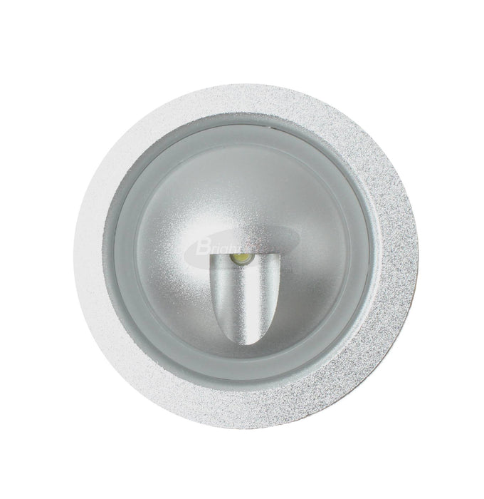 JD02-Y  Silver frame round modern LED Recessed step light/ multi-color temperature available