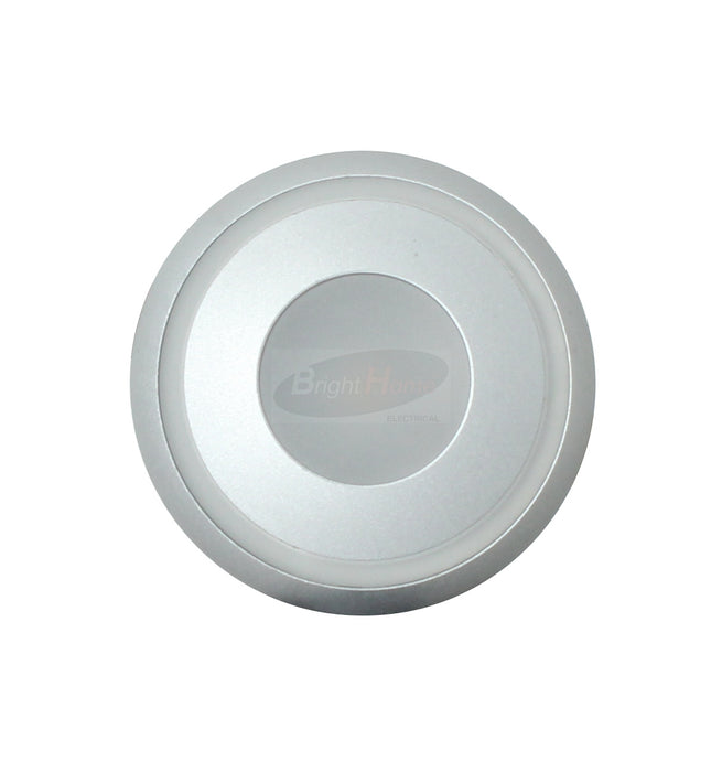 JD04-Y Silver frame round modern LED Recessed step light/ multi-color temperature available
