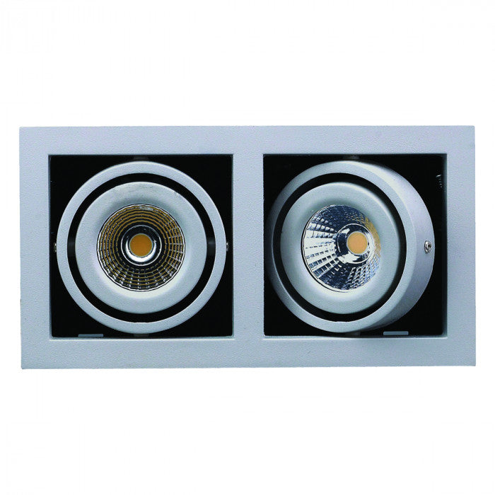 LED Double Frame Light SI/WH