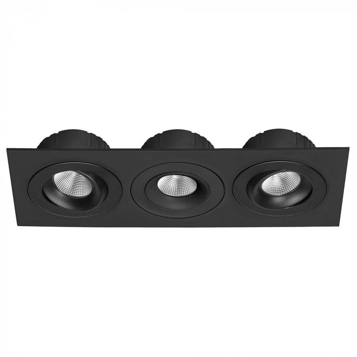 Triple Plate for Multiform LED Downlights BL/WH