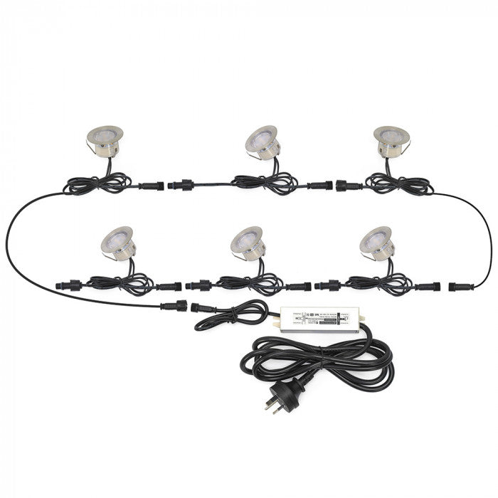 SU- LLED1-KIT6 LED Deck Light Kit Set