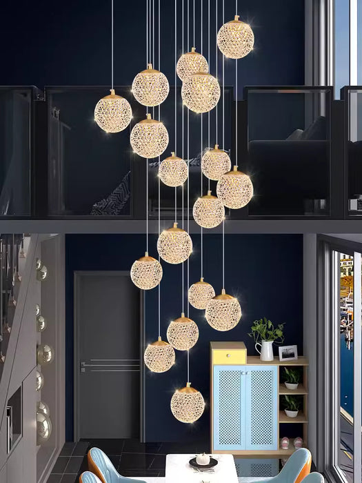 GLOWALL 19ball Ball Led Drop light/Chandelier/Pendent Light