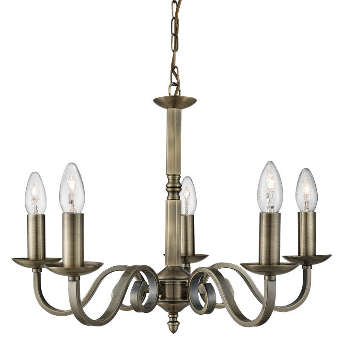 SU-R1505-5P Emerson 5 Head Pendant Light