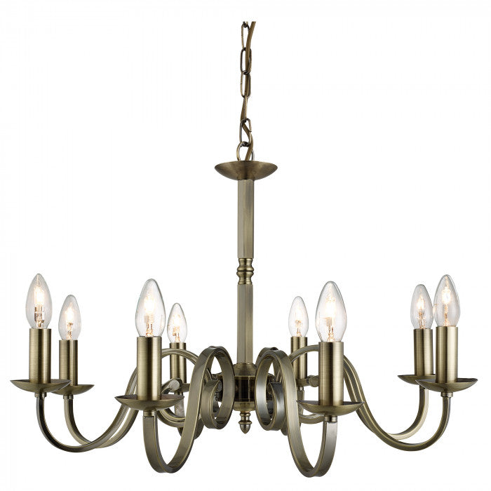 SU-R1508-8P-AB Emerson 8 Bulbs Pendant Light