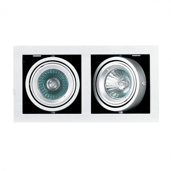 MR16 Double Gimble Frame Downlight WH