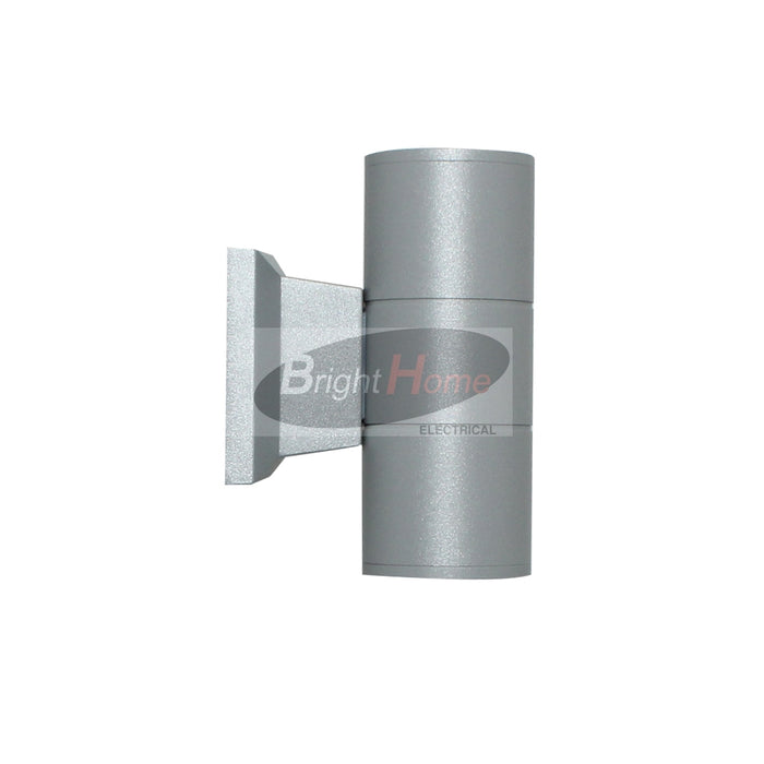 TIA Semi Circular Silver Outdoor Light E27