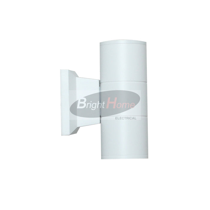 TIA Semi Circular White Outdoor Light