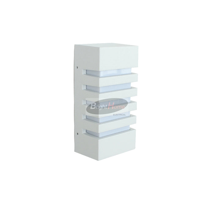 MASON Silver Aluminium Led Outdoor Light E27