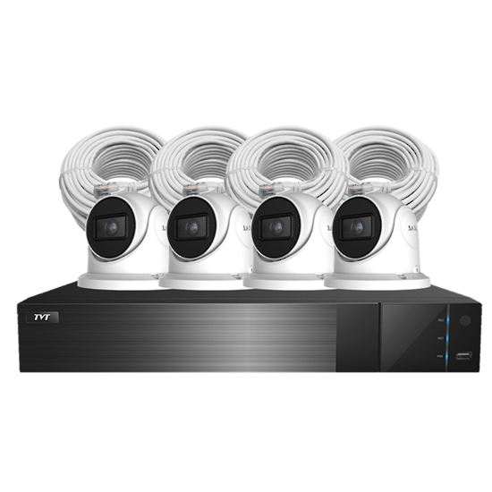 AAP CCTV CAV-4CHNVR-IP-KIT 4MP x4 outlet