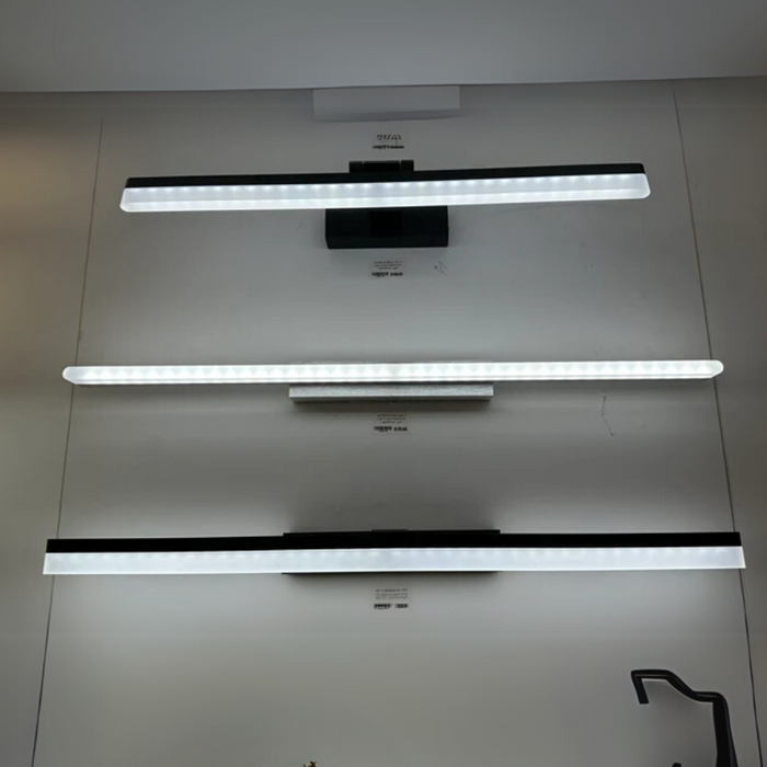 ZENITH Silver LED 3 Light Colour Bathroom Light/Mirror Light