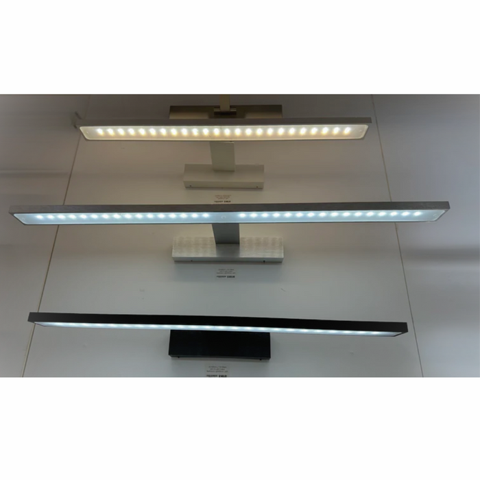 SCONCESHINE Silver LED 3 Light Colour Bathroom Light/Mirror Light