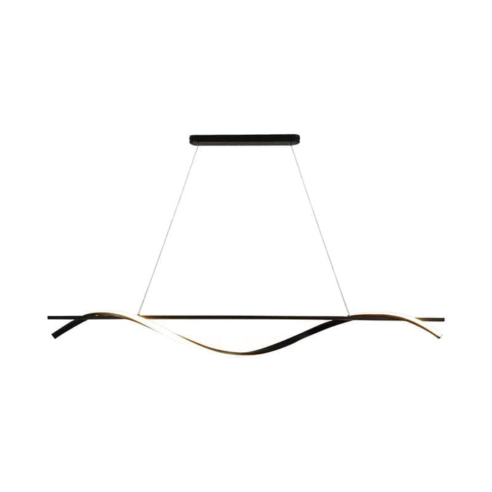 Streamline Bar Light Led Pendant Light Black