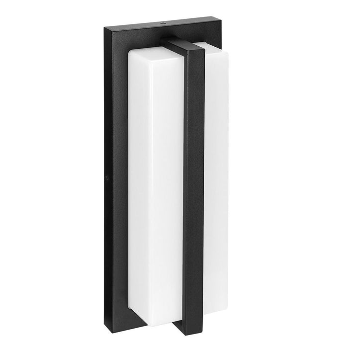 Black LED Corner Wall Light
