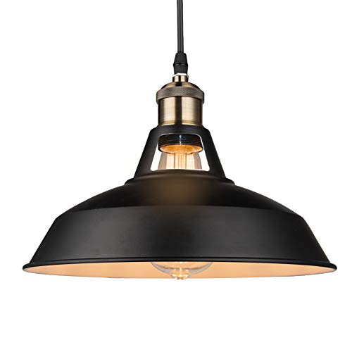 BARON Industry Design Single Head Black LED Pendant Light