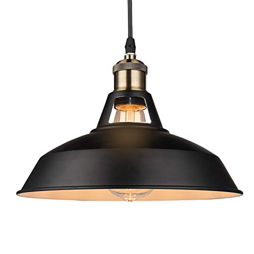 CD124-N Industry Design Single Head Black LED Pendant/Chandelier