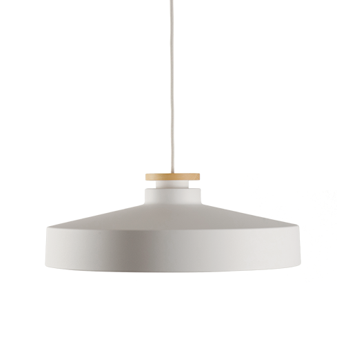 White Cover LED Round Minimalism Pendant Light