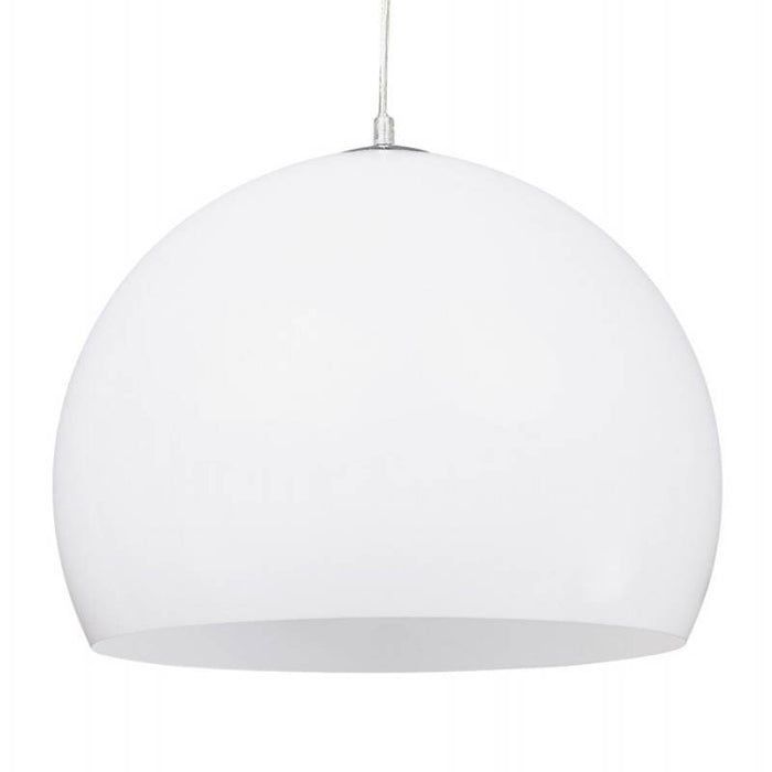 CD129-S White Glass Round Shape Modern LED Pendent Light/Chandelier