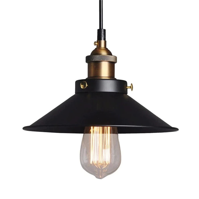 Black Industry Design Single Head LED Pendant Light
