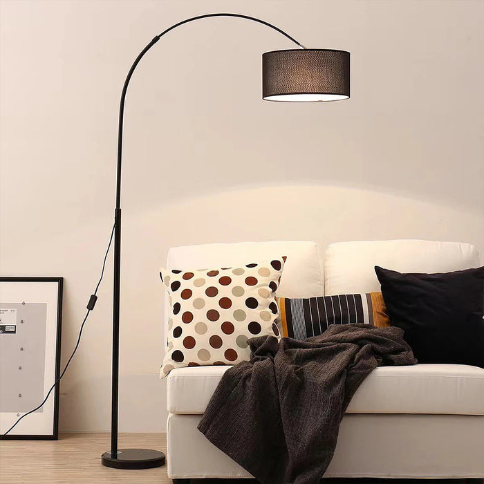 DARO E27 Floor Lamp Drum-shaped Design Free AKL Shipping