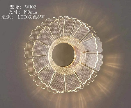 Acrylic Led 8W Wall Light