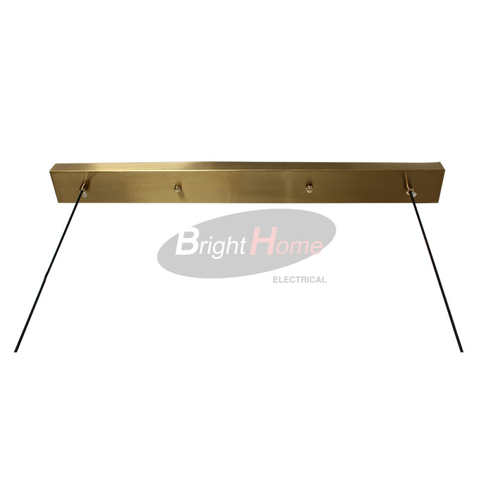 SHINEX LED Pendant Light Antique Brass Luxury Gold