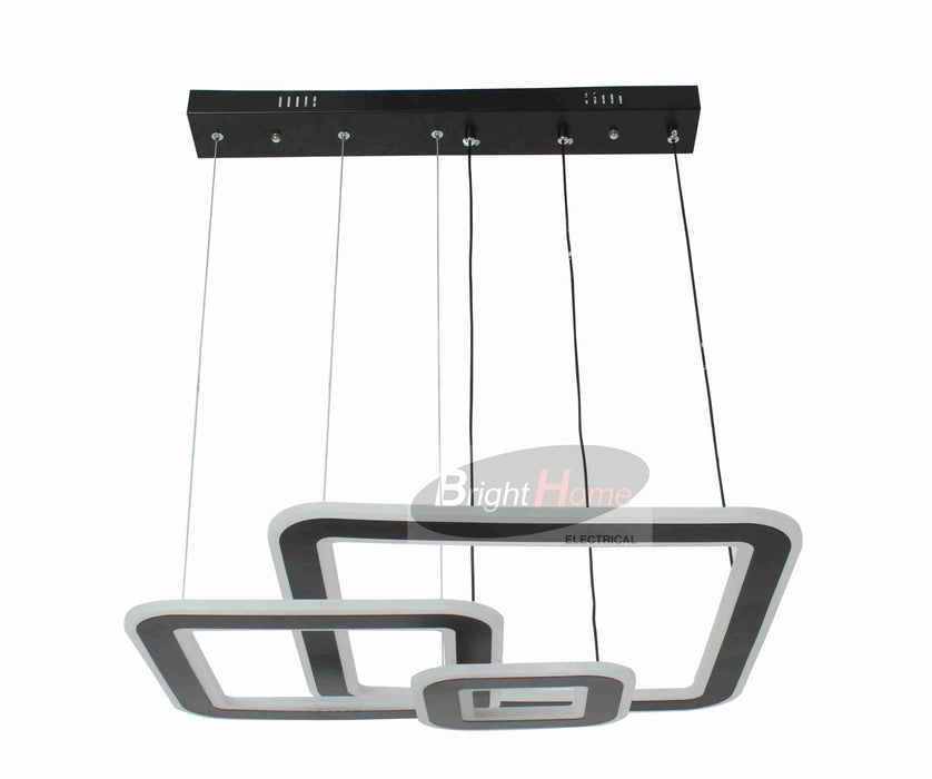 CD20123ABW4-5614 3 Head Stereo 3D Modern LED Vertical Pendent Light