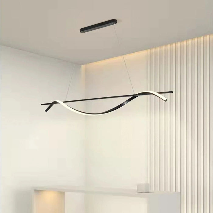 Streamline Bar Light Led Pendant Light Black