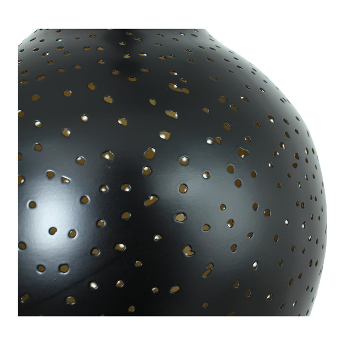 BRILLIANCE Black Metal Industry Design LED Pendant Light