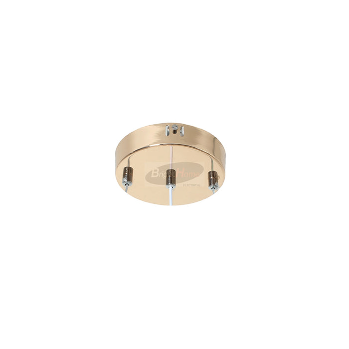 AURAWALL Gold Circle LED Modern Design Pendant Light Golden