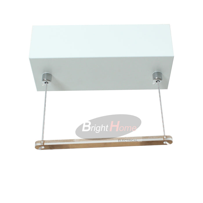 WAVE Modern Design LED Horizontal Pendant Light