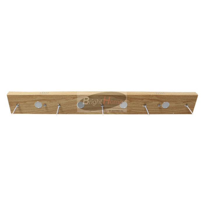 CHEST 5 Head Modern Minimalist Wooden Design Pendant Light