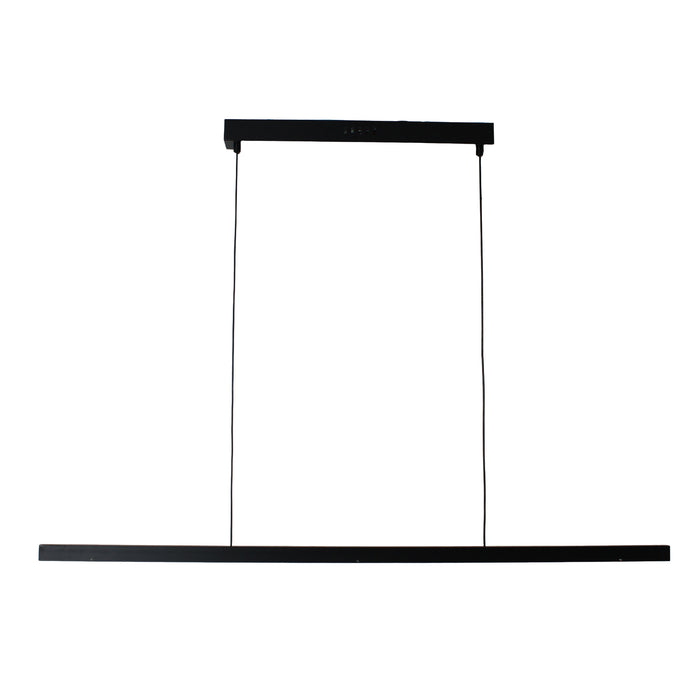 ELEGANCE Modern Design  Black 100cm  LED Horizontal  Pendant Light