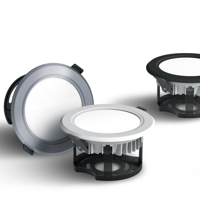 ROMA 9W 800LM 4000k White Cover Dimmable LED Downlight