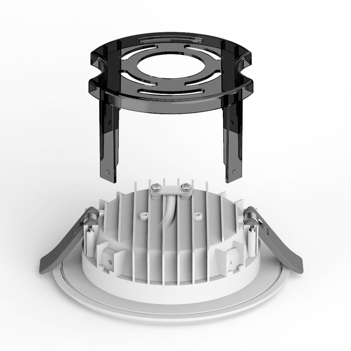 ROMA 9W 800LM 4000k White Cover Dimmable LED Downlight