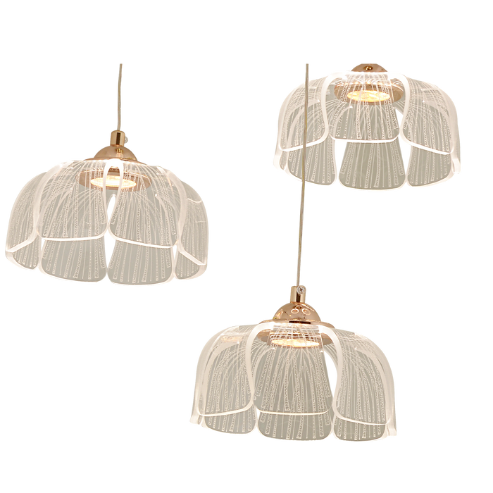 Modern Design LED Golden Base:450mm