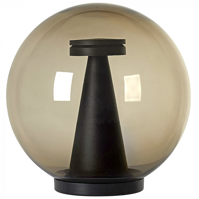 SU-Globe and LED Fitter Assembly 300mm-FLED6002-SM/WH